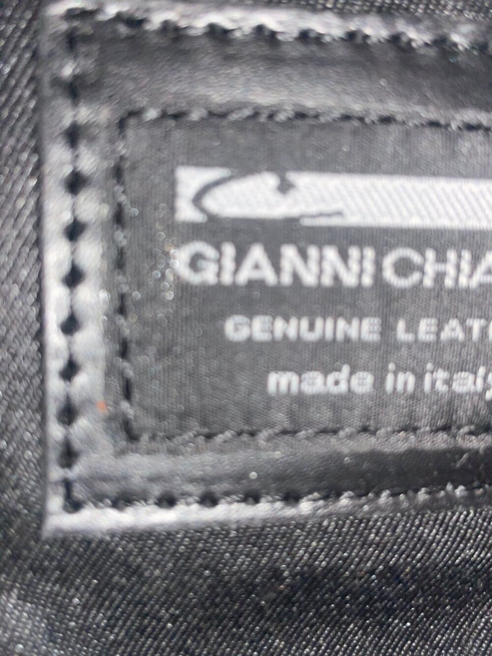 Gianni Chiarini Leather Crossbody Bag Black - Picture 7 of 9